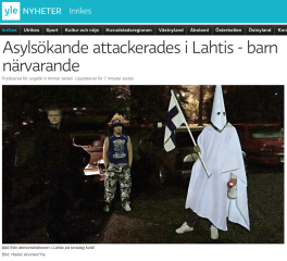 Asylsökande attackerades i Lahtis