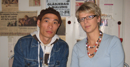 Thanh och Elisabetrh Svantesson sept 2007